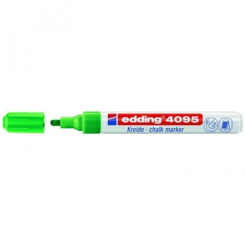 Marcador vidrio punta redonda 2-3 mm. Edding 4095 VERDE