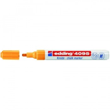 Marcador vidrio punta redonda 2-3 mm. Edding 4095 NARANJA NEON