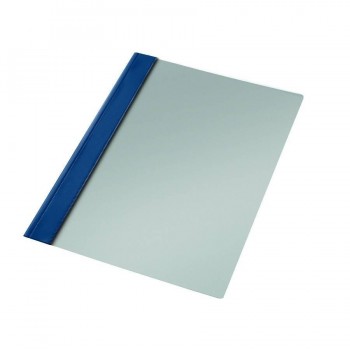 DOSIER FASTENER METALICO FOLIO L.RECTO AZUL ESSELTE