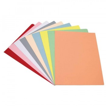 SUBCARPETA A4 180G GRIS CARTULINA PASTEL GRAFOPLAS 50 UDS