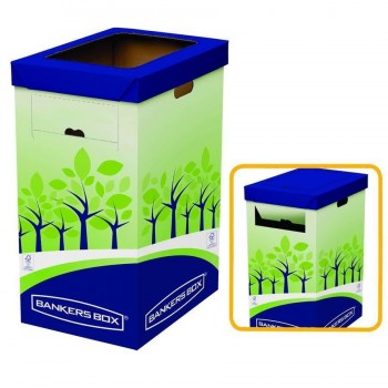 PAPELERA DE RECICLAJE BANKERS BOX 60X30X50MM FELLOWES