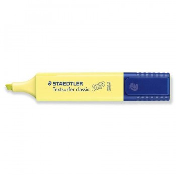 ROTULADOR FLUORESCENTE PASTEL AMARILLO CL TEXTSURFER 364 STAEDTLER