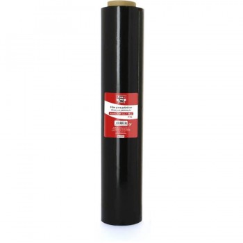 Film extensible 23 micras 500 mm. 2 kg Negro Fixopack