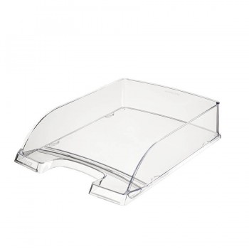 BANDEJA LEITZ PLUS STANDARD TRANSPARENTE FORMATO VERTICAL CRISTAL