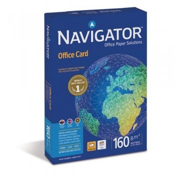 Papel A4 160 gr 250 hojas blanco Navigator Office Card