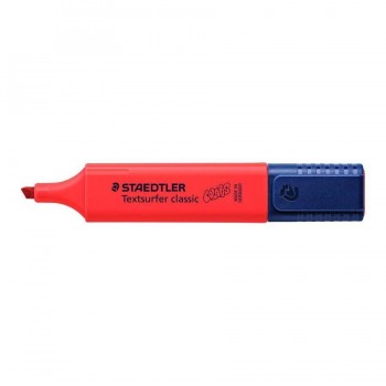 ROTULADOR FLUORESCENTE ROJO INTENSO TEXTSURFER 364 EXCELLENT COLOURS STAEDTLER