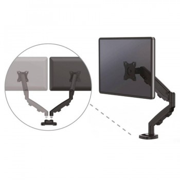 KIT ACCESORIO EPPA  PARA BRAZO DOBLE MONITOR NEGRO