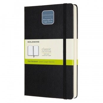 CUADERNO CLASSIC MAYOR GROSOR TAPA DURA LISO 13X21CM MOLESKINE