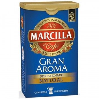 CAFE MOLIDO DESCAFEINADO MARCILLA PAQUETE DE 200GR