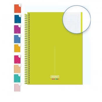 CUADERNO MICROP A4 80H C/5 BARCELONA SOFT MEDITERRANEO INGRAF