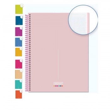 CUADERNO MICROP A4 80H C/5 ELAFONSI SOFT MEDITERRANEO INGRAF