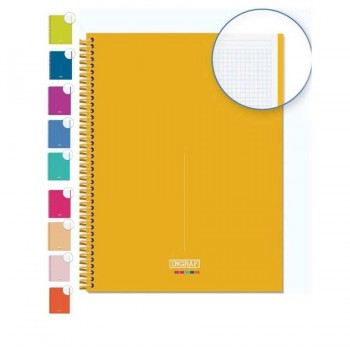 CUADERNO MICROP A4 80H C/5 RONDA SOFT MEDITERRANEO INGRAF