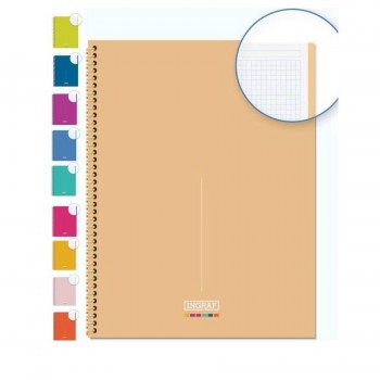 CUADERNO MICROP A4 80H C/5 MARRAKECH SOFT MEDITERRANEO INGRAF