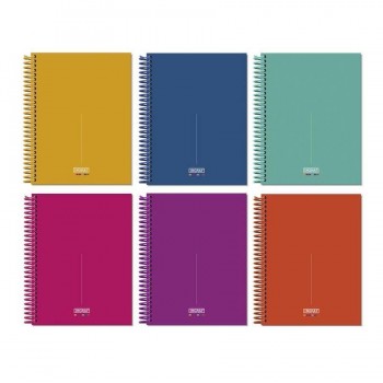 CUADERNOS TOSCANA/NAPOLES/SAINT TROPEZ/RONDA/BALEARES/VENECIA 5X5 A5 120H SOFT MEDITERRANEO INGRAF (REFPACK6)