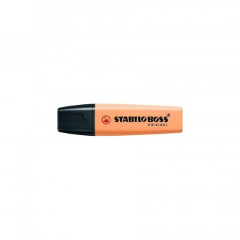 Rotulador fluorescente naranja pálido STABILO BOSS ORIGINAL PASTEL