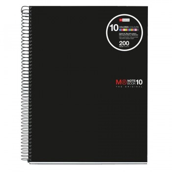 CUADERNO MICROP A4 200H 70G C/5 T/PP NOTE BOOK 10 MIQUELRIUS