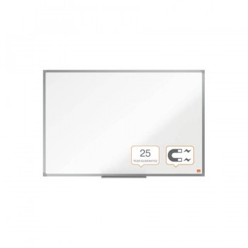 PIZARRA NOBO ESSENCE ACERO VITRIFICADO 90X60CM BLANCO