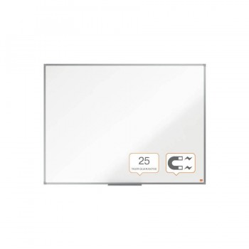 PIZARRA NOBO ESSENCE ACERO VITRIFICADO 120X90CM BLANCO