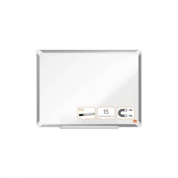 PIZARRA NOBO PREMIUM PLUS ACERO LACADO 60X45CM BLANCO