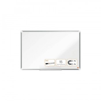 PIZARRA NOBO PREMIUM PLUS ACERO LACADO 90X60CM BLANCO