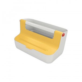 CAJA CARRY BOX LEITZ COSY AMARILLO