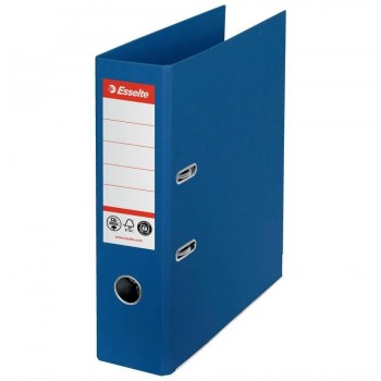 ARCHIVADOR DE PALANCA CO2 NEUTRAL Nº1 CARTÓN FORRADO DE PAPELA4 75MM VERDE VIVIDA ESSELTE