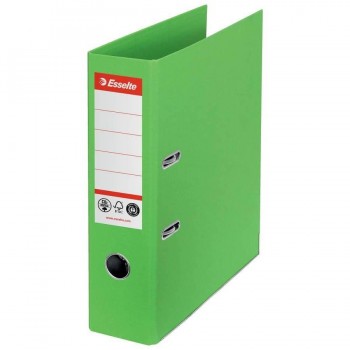 ARCHIVADOR DE PALANCA CO2 NEUTRAL Nº1 CARTÓN FORRADO DE PAPELA4 75MM NEGRO ESSELTE