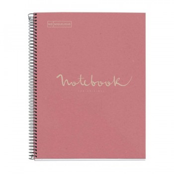 CUADERNO RECICLADA A4 CLA 80H EMOTIONS ROSA MIQUEL RIUS