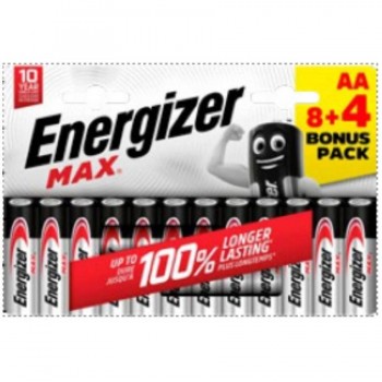 Pilas Alcalinas Max Energizer