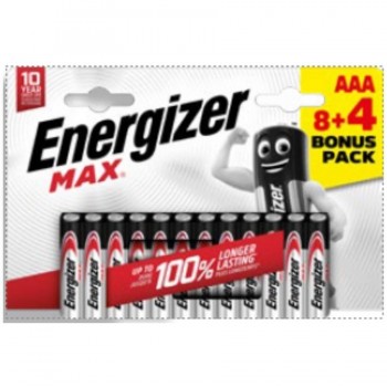 Pilas Alcalinas Max Energizer