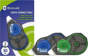 CINTA CORRECTORA BISMARK 15 MTS X 5 MM POESSA