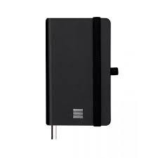 CUADERNO NEXO TAPA DURA 9 X 15 CM LISO NEGRO+