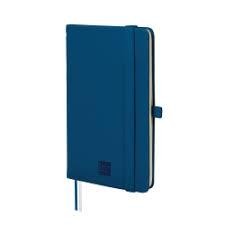 CUADERNO NEXO TAPA DURA 9 X 15 CM LISO AZUL MAR.+