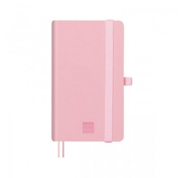 CUADERNO NEXO TAPA DURA 9 X 15 CM LISO ROSA+
