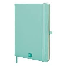 CUADERNO NEXO TAPA DURA A5 LISO TURQUESA+