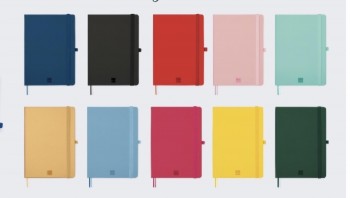 CUADERNO NEXO TAPA BLANCA A5 15X21 COLOR SURTIDO LISO DOTTED HORIZONTAL FINOCAM