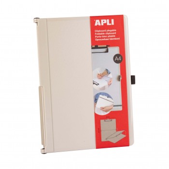 CLIPBOARD PLEGABLE A4 317 X 230 MM BLANCO APLI