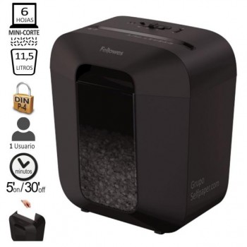 DESTRUCTORA LX25M MINICORTE DE 4X12MM