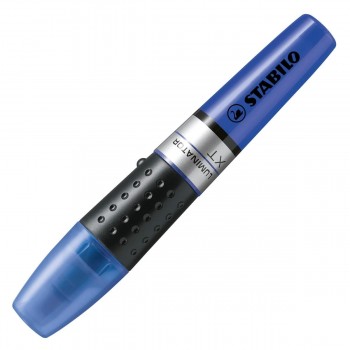 MARCADOR LUMINATOR STABILO AZUL